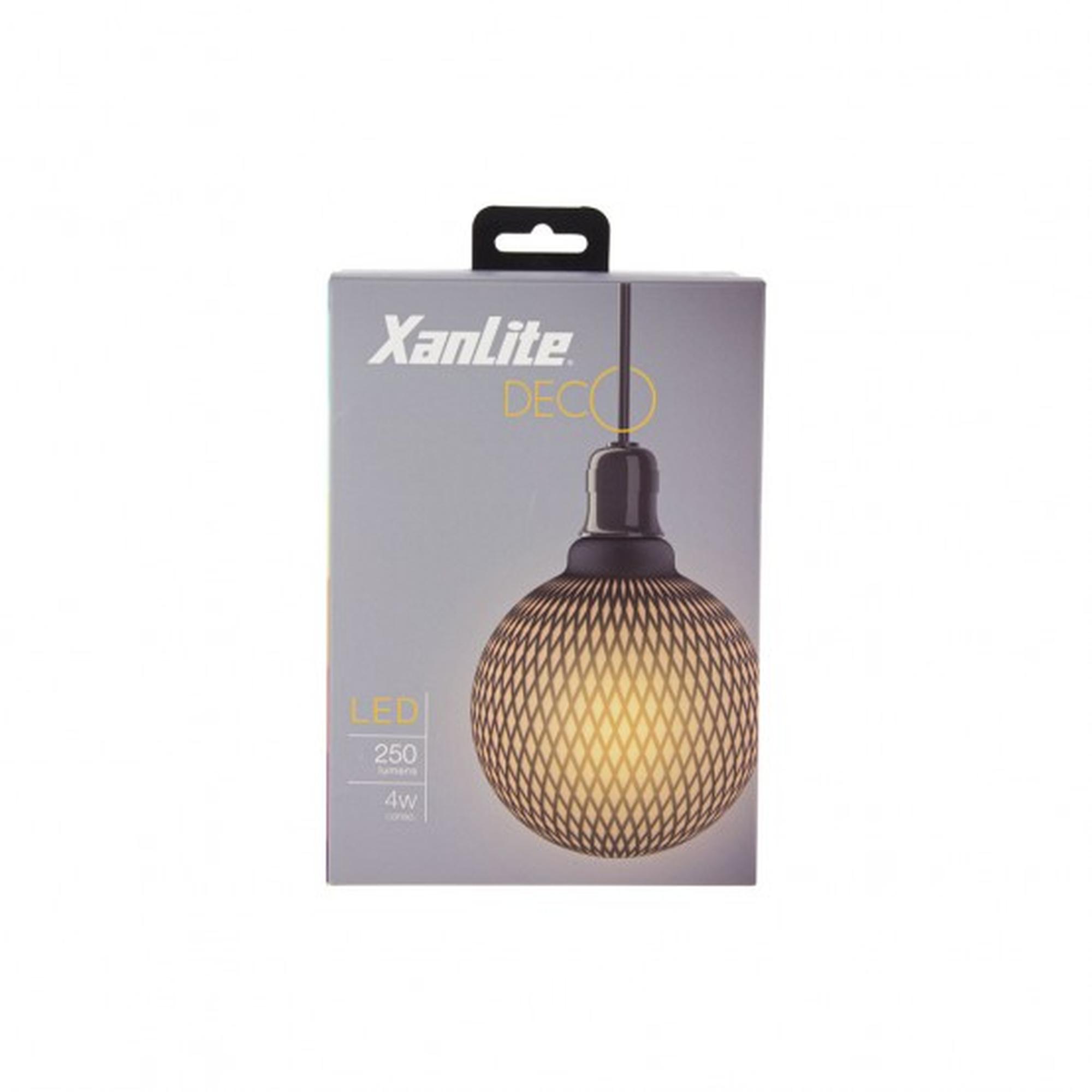 BOMBILLA DISENO RED NEGRA XANLITE RFDEB125GRAPHLO