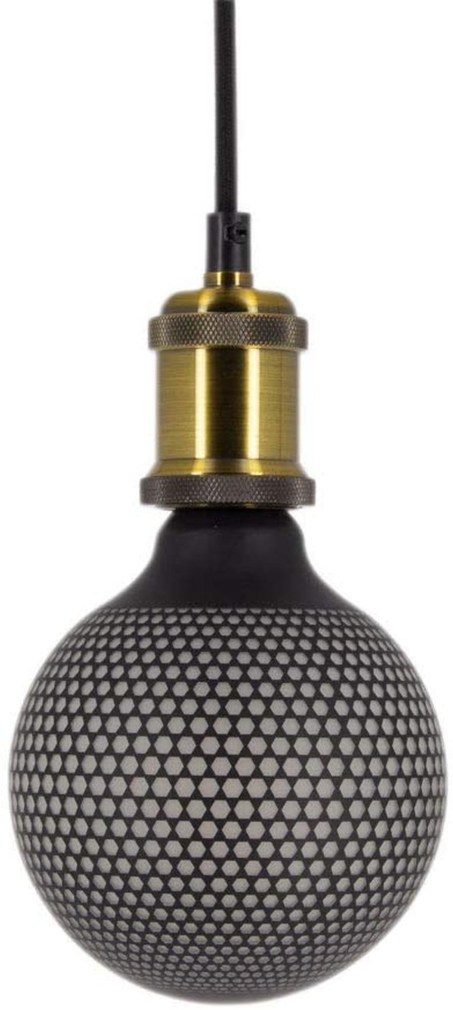 BOMBILLA DISENO PUNTOS NEGRA XANLITE RFDEB125GRAPHRO