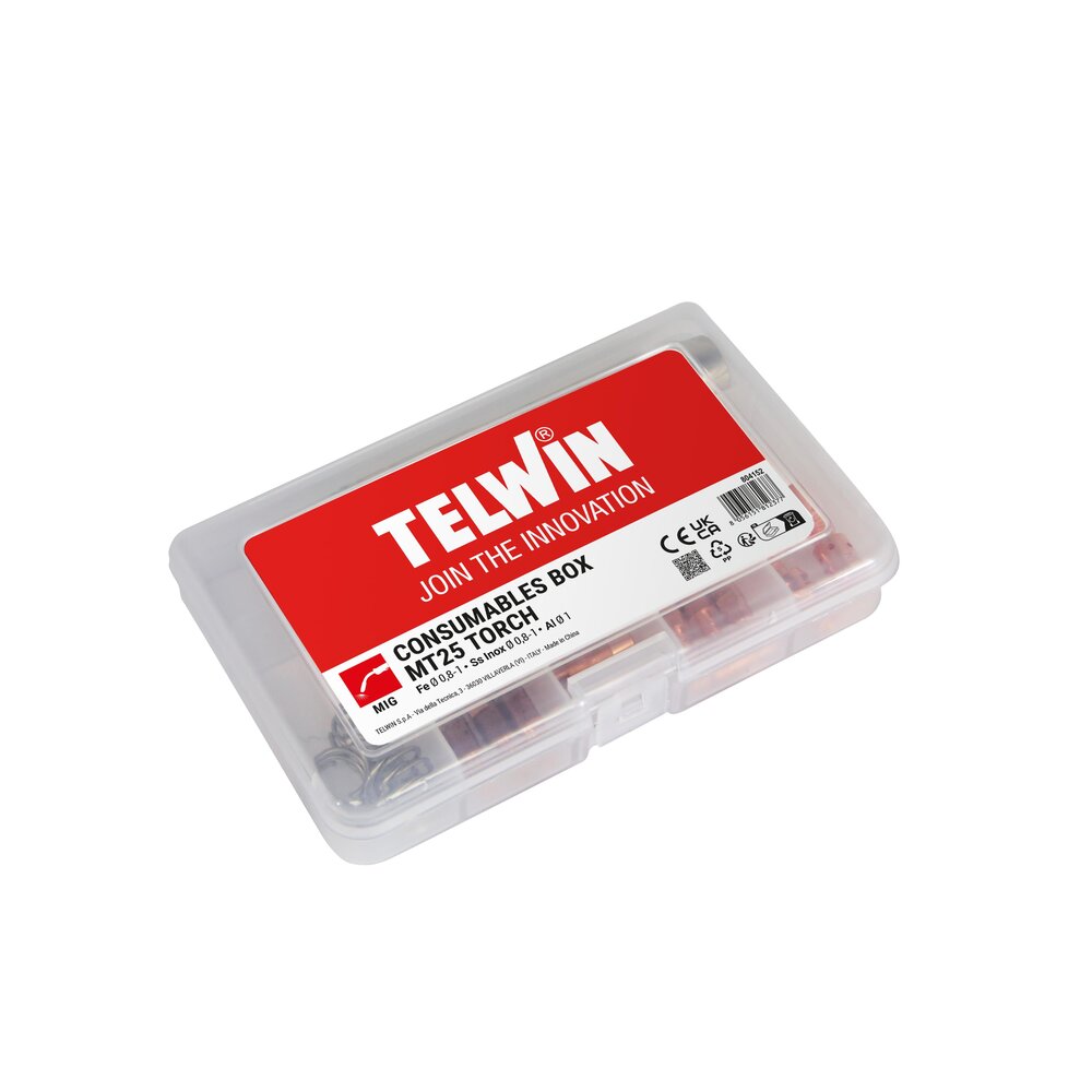 CAJA CONSUMIBLES ANTORCHA MIG MT25 TELWIN TE-804152