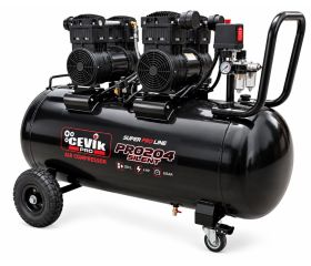 COMPRESOR SILENT 180L 4HP S/A CEVIK PRO CA-PRO204SILENT