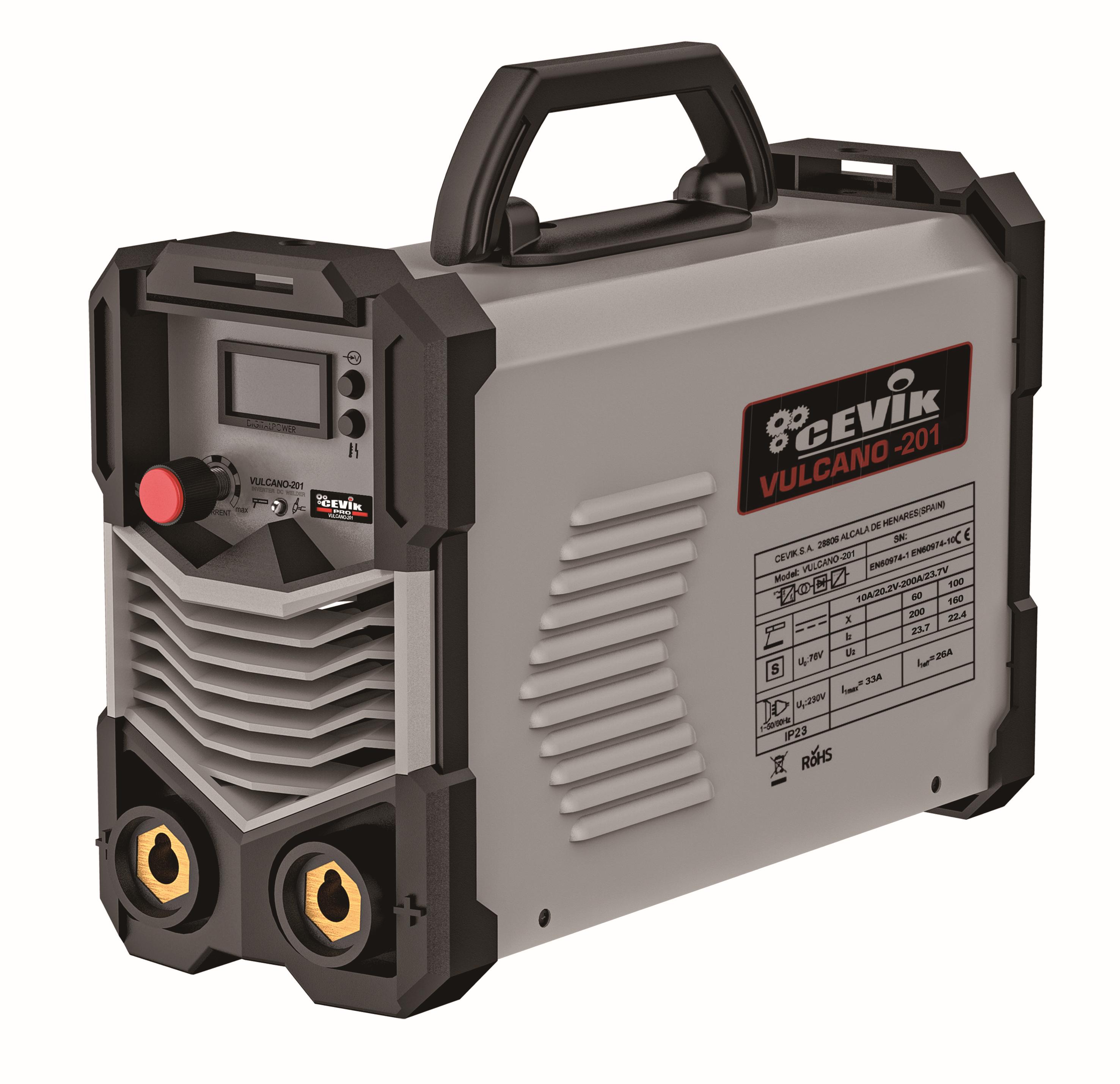 CEVIK PRO - SOLD.INVERTER MMA 200A CEVIK PRO CE-VULCANO201