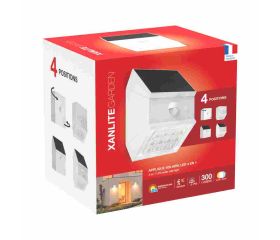 APLIQUE SOLAR LED BLANCO IP65 XANLITE EG-APS230D4FCCT