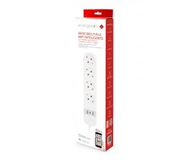 BASE MÚLTIPLE 4T+2USB+USB-C ENERGEEKS EG-BW003MC