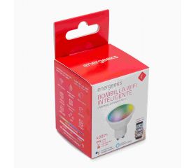 BOMBILLA WIFI GU10 5W 400LM RGB+CCT ENERGEEKS EG-BWGU105W001
