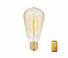 BOMBILLA LED ÁMBAR WIFI E27 CCT XANLITE EG-KRFDE470STAC