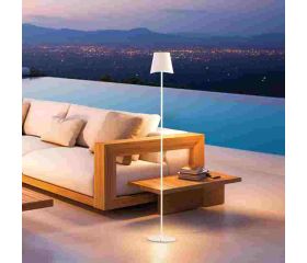 LÁMPARA SUELO BLANCA RECARGABLE 400LUMEN XANLITE EG-LAM130BD