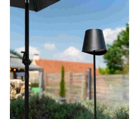 LÁMPARA SUELO NEGRA RECARGABLE 400LUMEN XANLITE EG-LAM130ND