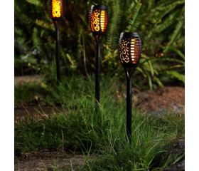 PACK 4 MINI BALIZAS SOLARES EFECT.LLAMA XANLITE EG-SO4FLAMME