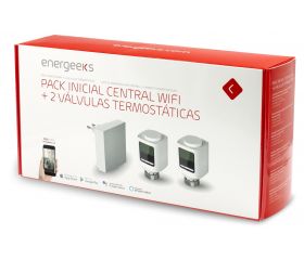 PACK CENTRAL WIFI+2 VÁLVULAS TERM. ENERGEEKS EG-VALVKIT001