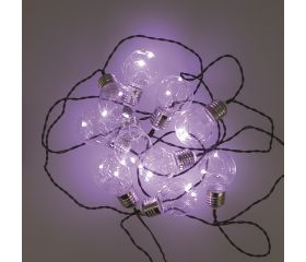 GUIRNALDA EXTERIOR 5M/5 BOMBILLAS LED XANLITE EG-GRL5PCWT