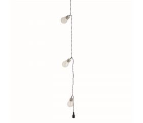 GUIRNALDA EXTERIOR 5M/5 BOMBILLAS LED XANLITE EG-GRL5PCWT