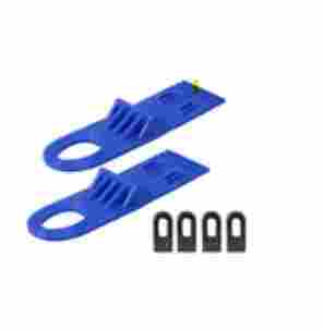 GANCHOS DOBLES LENGÜETAS PEGAMENTO 2 PZ TELWIN TE-804555