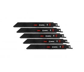 SKIL 2610397022 Juego de 5 hojas de sierra BIM para metal