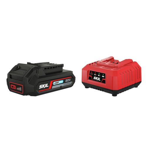 Batería («20V Max» (18 V) 2,5 Ah «Keep Cool» ión-litio) y cargador