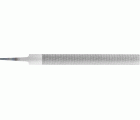 Lima de metal blando media caña 250 mm corte 0 para mecanizado de metal blando y plástico