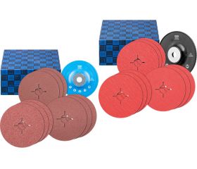 Juego de discos de fibra