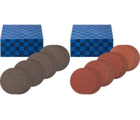 Juego de discos con sistema velcro