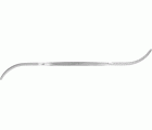 Lima escofina de escultor media caña 200 mm, corte de lima2/corte de escofina2 universal para materiales blandos