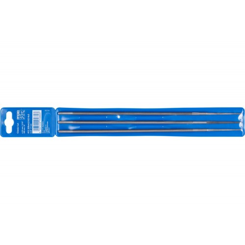 Lima de cadenas de motosierra redonda Ø 4,0x200 mm Classic Line en funda de plástico de 3 unidades