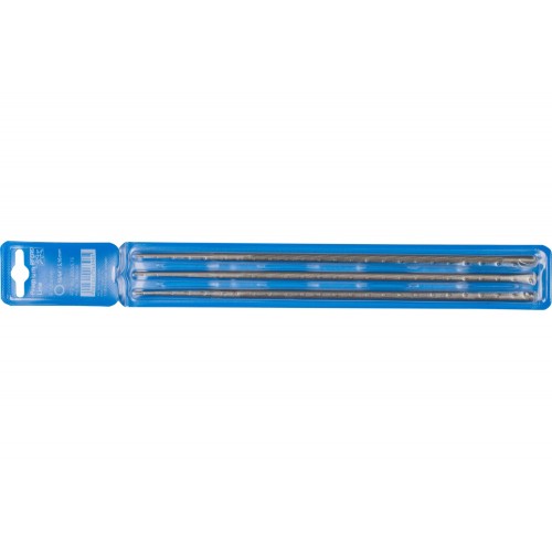 Lima de cadenas de motosierra redonda Ø 5,16x200 mm Premium Line en funda de plástico de 3 unidades