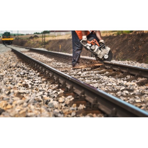Disco de corte de carriles T 350x3,8x25,4 mm línea alto rendimiento SG RAIL para raíles de acero inoxidable