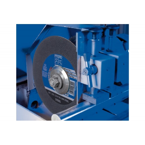 Disco de corte para laboratorio T 250x2x32 mm línea alto rendimiento SG LAB STEEL para acero