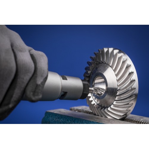 Fresa de metal duro de alto rendimiento STEEL forma de llama B Ø 10x25 mm, mango Ø 6 mm, para acero