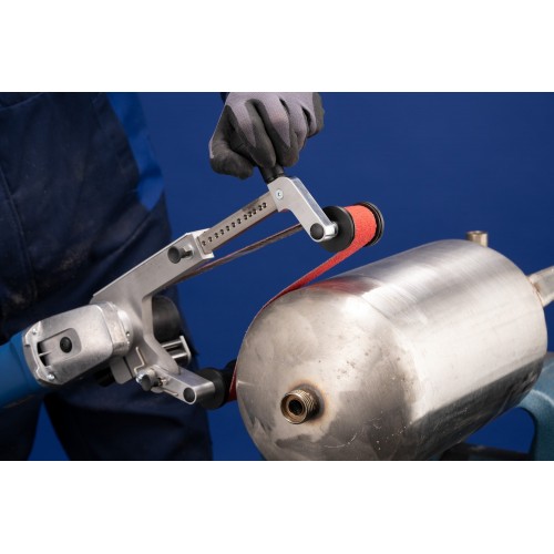 Cinta abrasiva, grano cerámico BA 40x820 mm CO-COOL80, para lijado de acero inoxidable con lijadora de banda para tubos