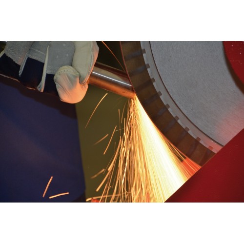 Cinta abrasiva de corindón BA 75x2000 mm A36 para aplicación universal con lijadora de banda