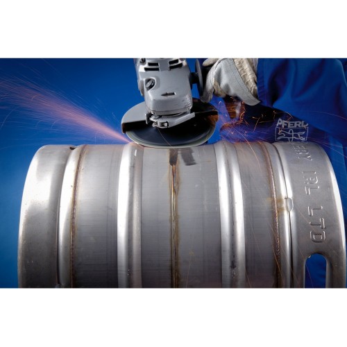 Disco de lija COMBICLICK, grano cerámico, Ø 180 mm CO-COOL80 para acero inoxidable