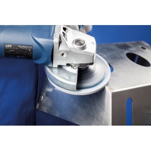 Disco de vellón prensado COMBICLICK CC PNER Ø 125 mm blando SIC, fino para acabado (1)