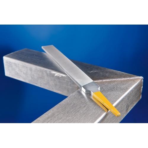 Lima plana CORINOX, elevada dureza de superficie, plana paralela 200 mm, corte suizo 2, semifina