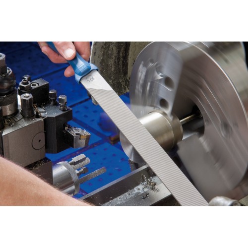 Lima para torno plana paralela 250 mm, corte 1 para mecanizado basto, desbaste