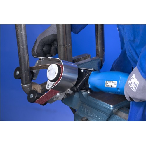 Lijadora de banda eléctrica para tubos EBER 12/25 R 230 vatios/7,6 m/s Longitud de banda: 610-820 mm x Anchura 12-40 mm