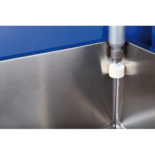 Abanicos de fieltro duro FLS Ø 40x20 mm, mango Ø 6 mm, para trabajos de pulido universales