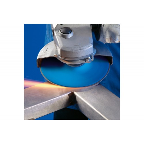 Disco de lija de corindón Ø 115 mm A-COOL150 para amolado frío sobre acero inoxidable