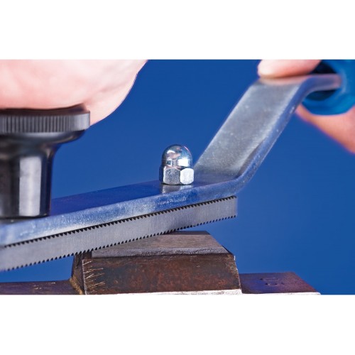 Lima de metal duro plana 50 mm 6,5 dientes/cm, para acero, materiales de acero >54 HRC