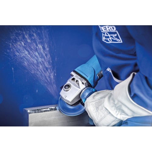 Disco de fresado de alto rendimiento ALUMASTER F Ø 115 mm para amoladoras angulares, mecanizado de aluminio, HICOAT