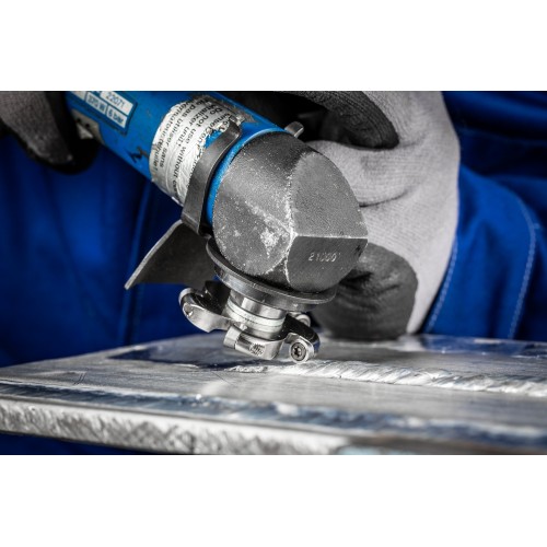 Disco de fresado de alto rendimiento ALUMASTER Ø 49 mm para amoladoras angulares/rectas, mecanizado de aluminio, HICOAT