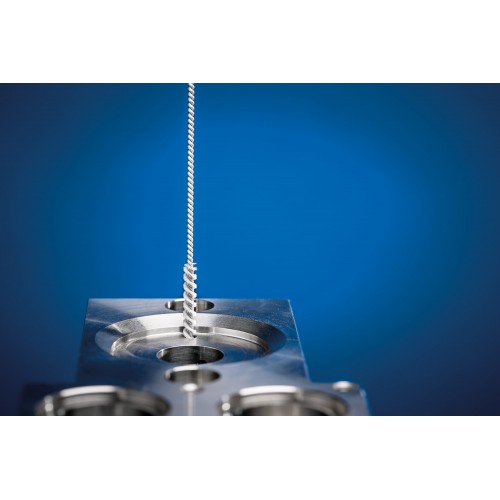 Cepillo limpiatubos IBU Ø 10x80 mm M6, filamento SiC Ø 1,00, grano 180