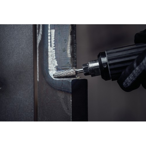 Fresa de metal duro de alto rendimiento STEEL forma árbol KEL Ø 12x30 mm, mango Ø 6 mm, HICOAT para acero