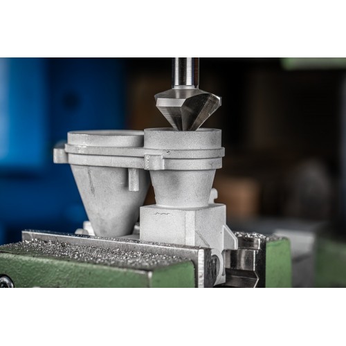 Avellanador y avellanador cónico HSS UGT 90° Ø 31 mm, mango Ø 12 mm DIN 335 C con distribución irregular
