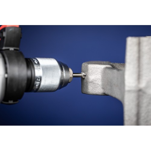 Avellanador y avellanador cónico HSS UGT 90° Ø 8,3 mm, mango Ø 6 mm DIN 335 C con distribución irregular