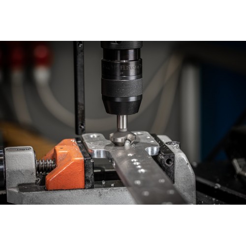Avellanador y avellanador cónico HSS UGT 90° Ø 25 mm, mango Ø 10 mm DIN 335 C con distribución irregular