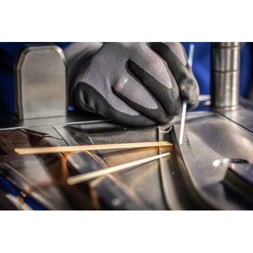 Limas cerámicas KFF redondas Ø 3x150 mm A400, para la construcción de herramientas y moldes