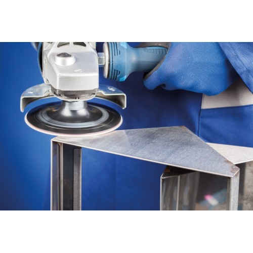 Disco de lija sistema velcro universal de corindón KR Ø 125 mm A150 para amoladora angular