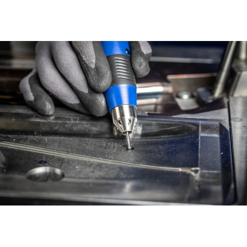 Fresa de metal duro de alto rendimiento MICRO esférica KUD Ø 02x1,5 mm, mango Ø 3 mm, mecanizado fino