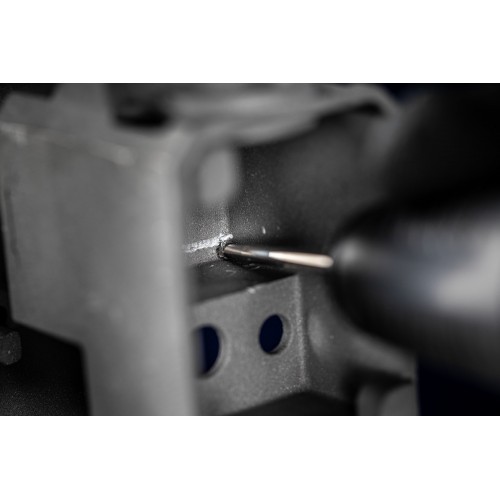 Fresa de metal duro de alto rendimiento ALLROUND esférica KUD Ø 03x02 mm, mango Ø 3 mm, basto universal