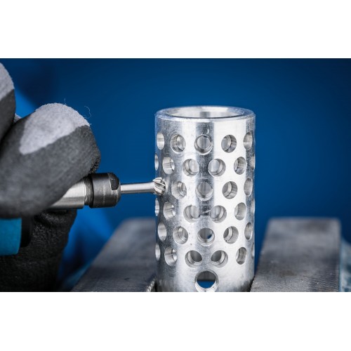 Fresa de metal duro de alto rendimiento ALLROUND esférica KUD Ø 06x05 mm, mango Ø 3 mm, basto universal