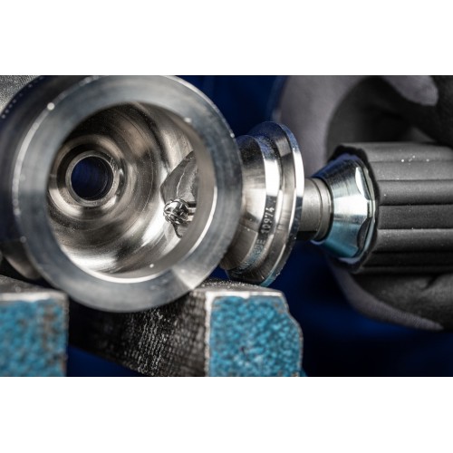 Fresa de metal duro de alto rendimiento ALLROUND esférica KUD Ø 08x07 mm, mango Ø 6 mm, basto universal
